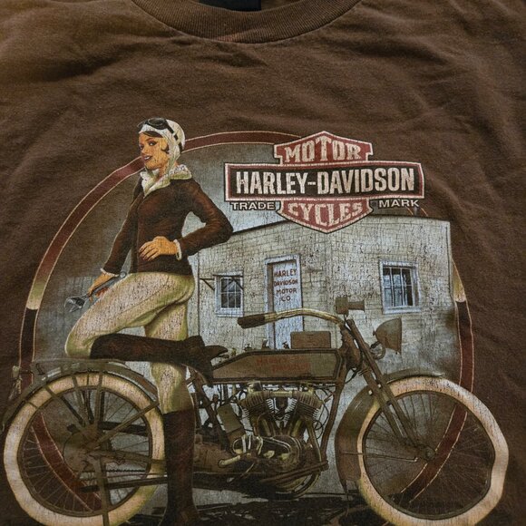 Harley-Davidson 3 Men's T-shirts Size 3XL pre-owned TN IL AZ - Picture 2 of 7